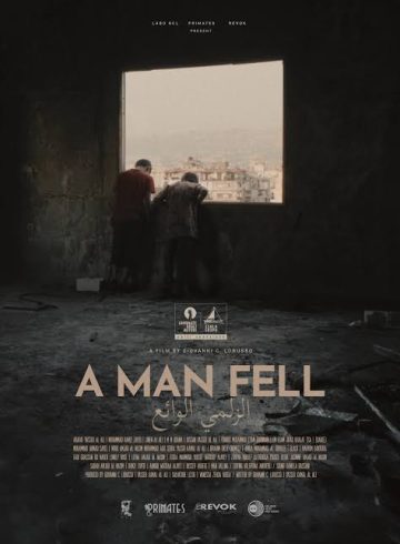a man fell